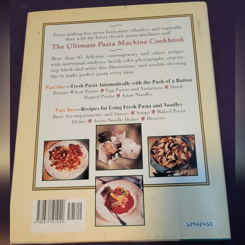 Pasta Machine Cookbook - Picture 2 of 2